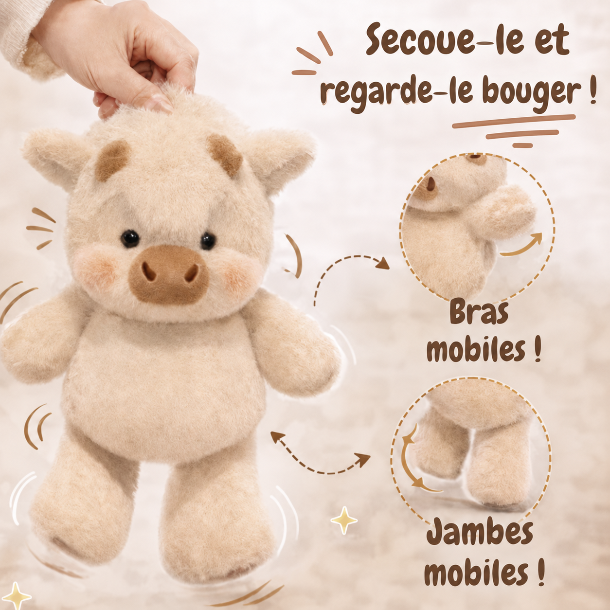 Snurflet™ – La peluche qui bouge avec toi