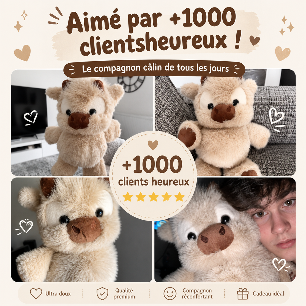 Snurflet™ – La peluche qui bouge avec toi